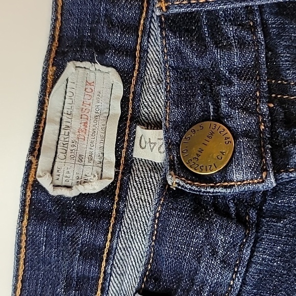 Current/elliott Deadstock Skinny Jeans Mid Rise - Picture 3 of 7